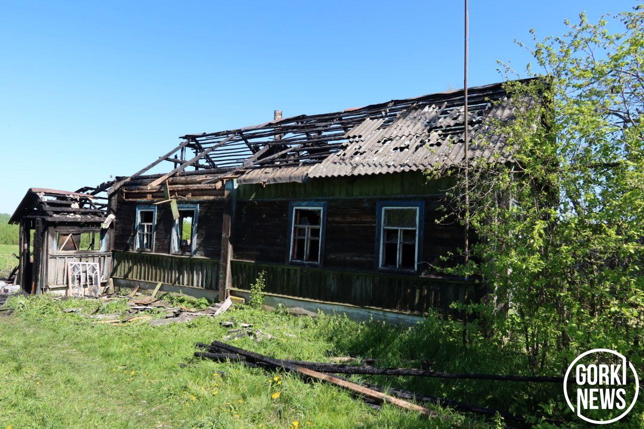 Ночной пожар в Паршинском сельсовете | Горецкий Вестник