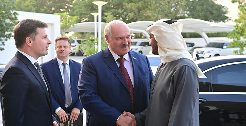 Президенты Беларуси и ОАЭ договорились о сотрудничестве по более чем десятку направлений