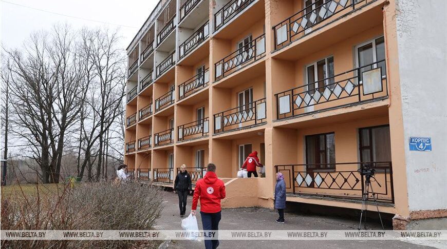 В здравницах Гомельской области были временно размещены около 700 беженцев из Украины