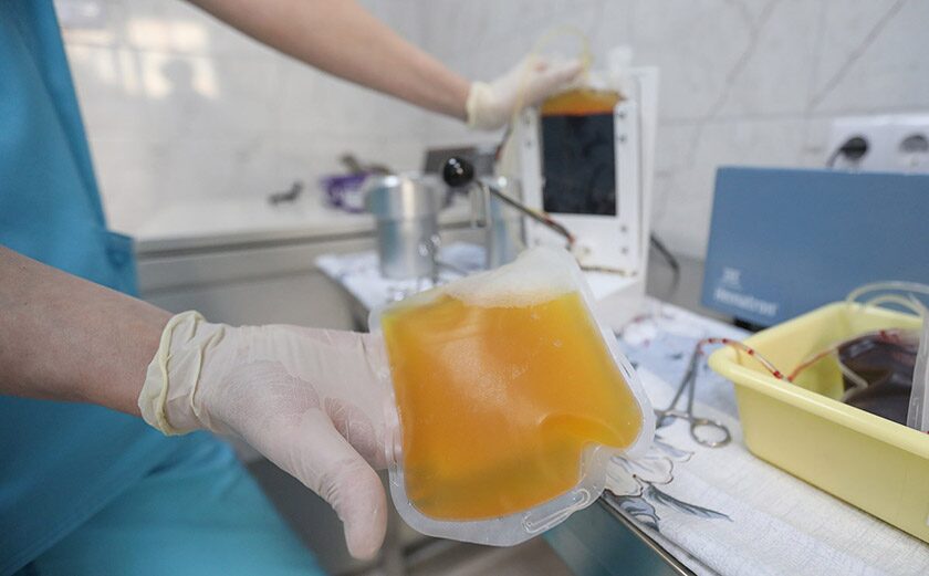 В Ганцевичах строят новый завод по производству препаратов из плазмы