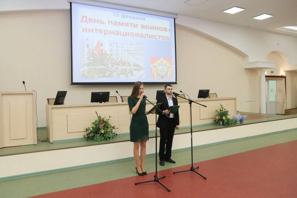Мероприятие, посвященное Дню памяти воинов-интернационалистов, прошло в БГСХА