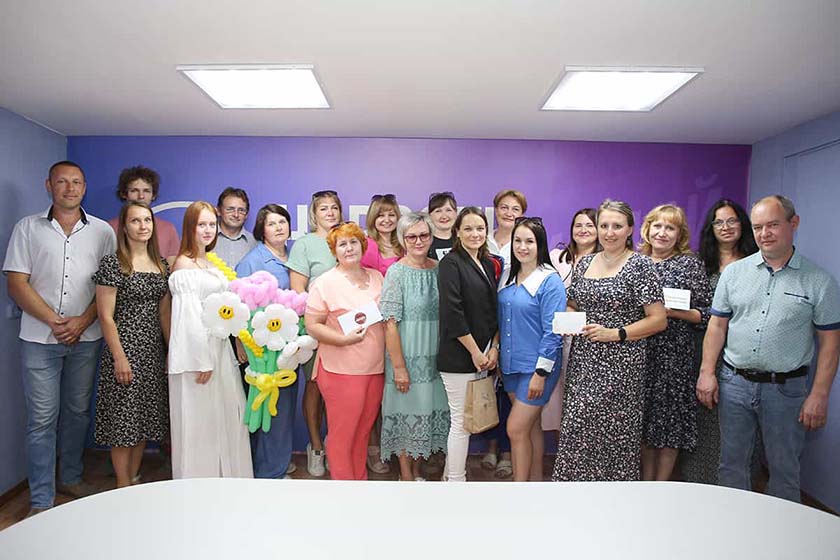 Победителям розыгрыша, организованного «Горецким вестником» и партнерами, вручили подарки