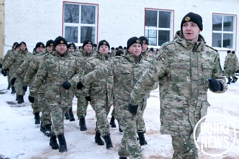 В воинской части в Горках стартовал очередной год обучения