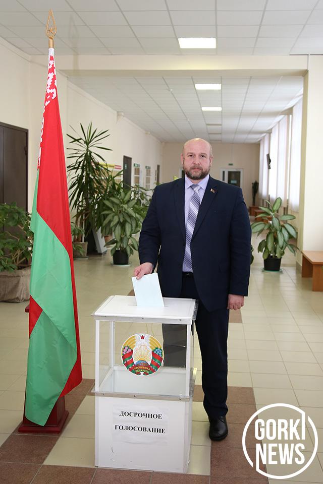 Председатель Горецкого районного Совета депутатов Максим Потапенко: «На референдуме мы определяем свое будущее»