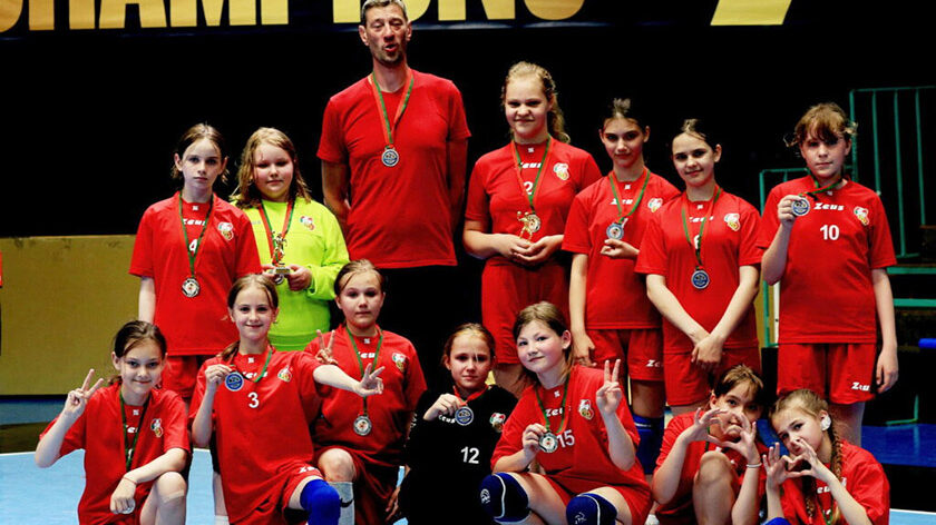 Горецкая команда по гандболу ДЮСШ заняла второе место в республиканской спартакиаде