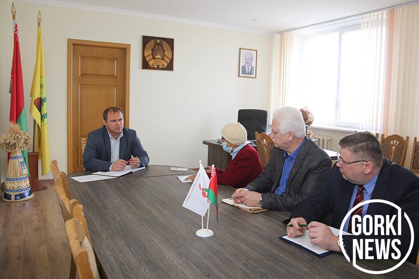 Общественная приемная РО РОО «Белая Русь» с участием главы района