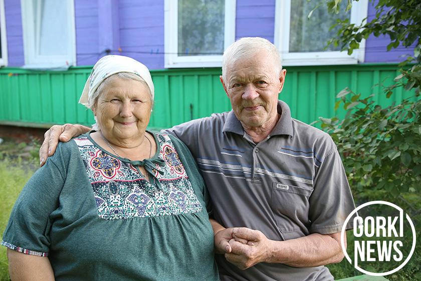 Понравились друг другу сразу: супруги Радьковы из д. Стан отметили золотую свадьбу