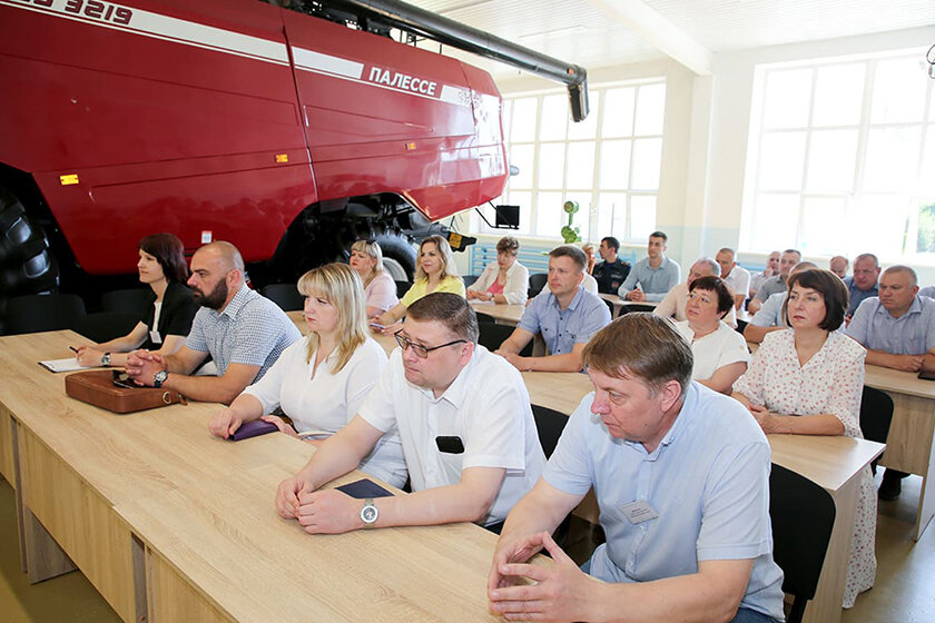 Выездной День охраны труда прошел на базе гимназии и БГСХА (фоторепортаж)