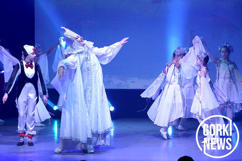 Театрализованная постановка «Снежная королева» представлена талантливым школьникам Горецкого района