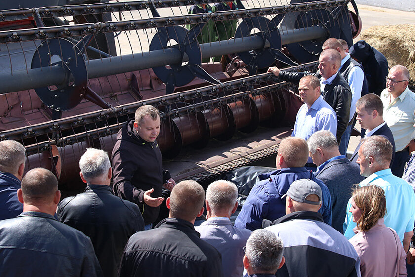 В Горецком районе прошел семинар по готовности сельхозпредприятий к уборочной кампании (фоторепортаж)