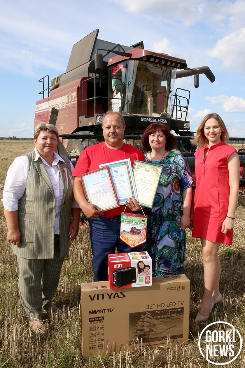 Первый комбайнер-тысячник ОАО «Горецкая РАПТ» Александр Стрельцов: «Любое усилие дает результат»