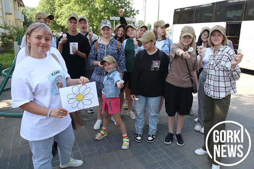 В Горки прибыла делегация учащихся из Приморского края