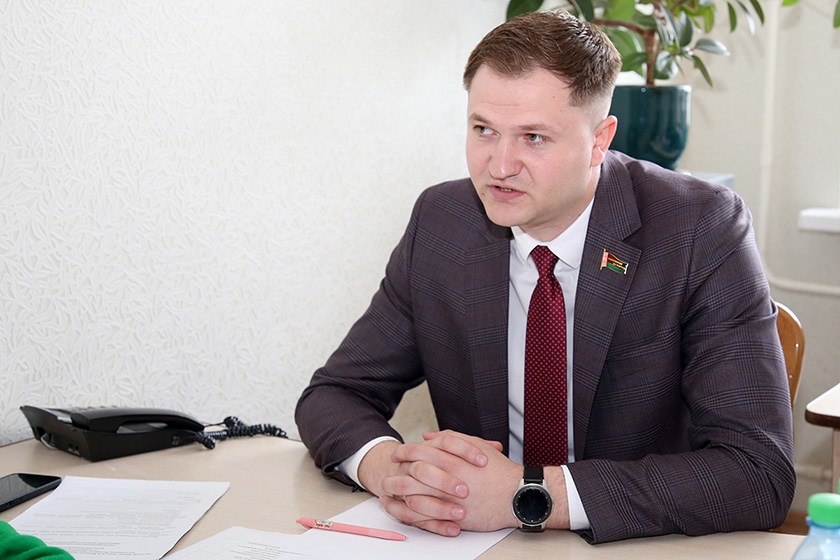 Депутат Палаты представителей Владимир Павловский провел первый личный прием граждан