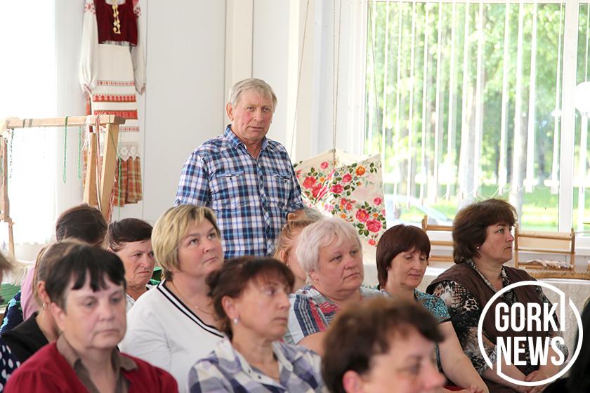 Жители Каменки и агрогородка Горы озвучили свои наболевшие проблемы власти