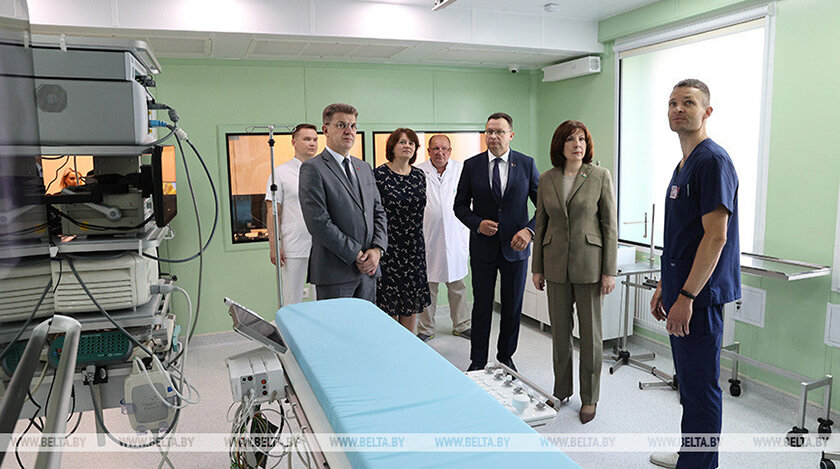 В Минске открыли обновленный ангиографический кабинет