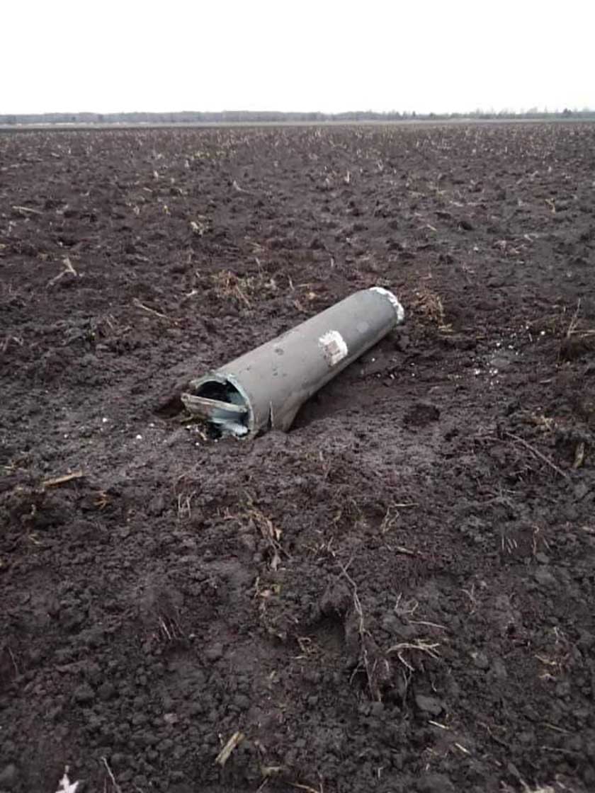 На территорию Беларуси упала украинская ракета. Военные разбираются в произошедшем