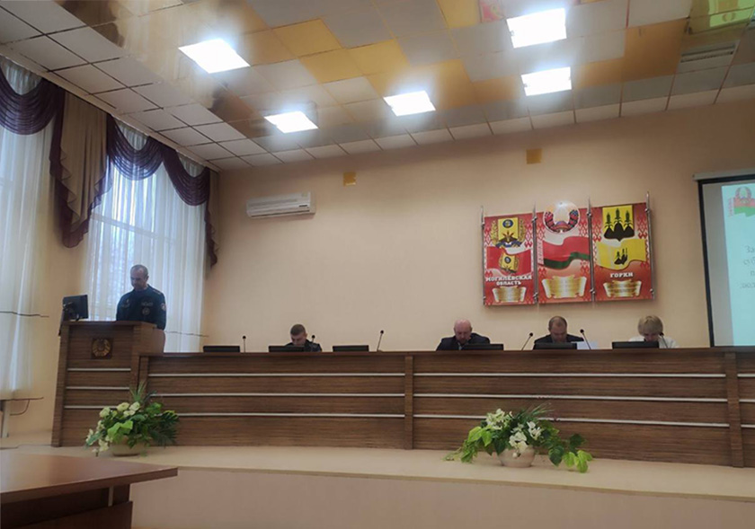 Пожарную обстановку в районе анализировали на совместном заседании двух комиссий