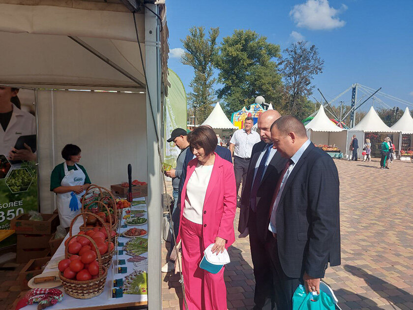 Делегация Горецкого района посетила наукоград Мичуринск