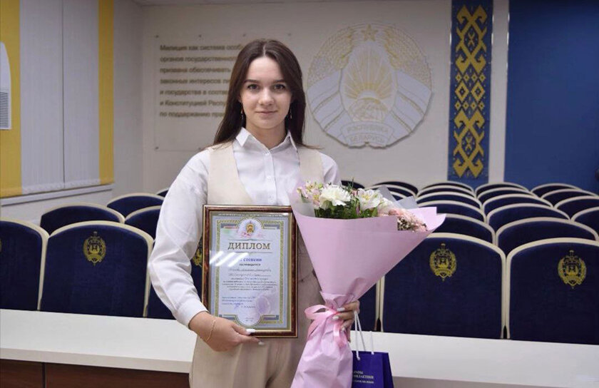 Талантливая ученица гимназии № 1 г. Горки заняла 2 место в конкурсе видео