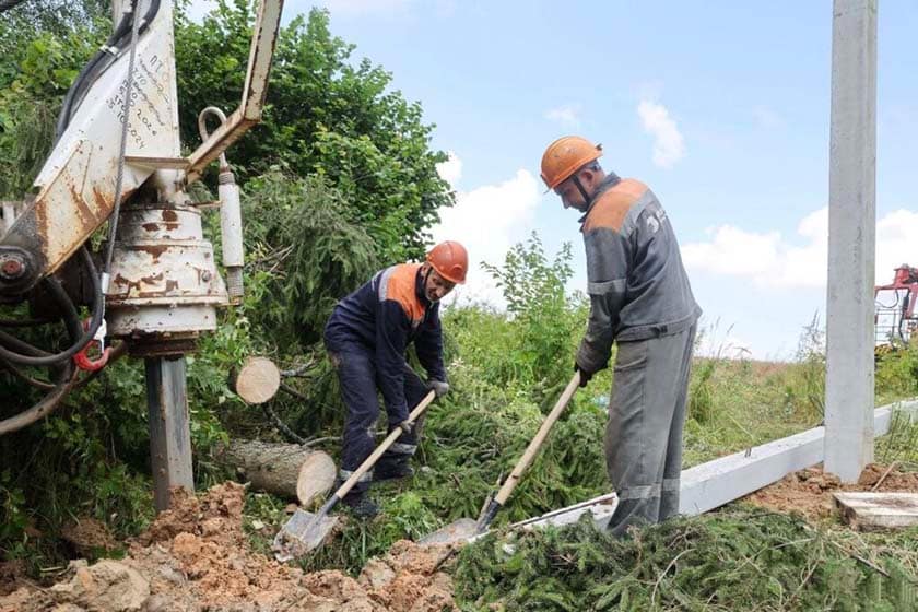 В Могилевской области восстановили электроснабжение в пострадавших регионах
