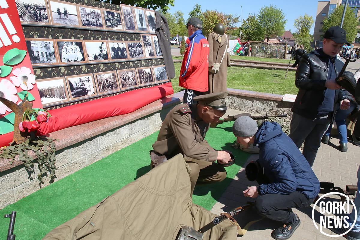 Большой праздник устроили на Центральной площади Горок в честь Дня Победы |  Горецкий Вестник