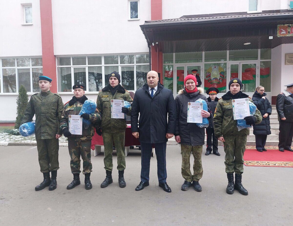 Горецкие школьники успешно выступили на областном турнире «Защитник Отечества»