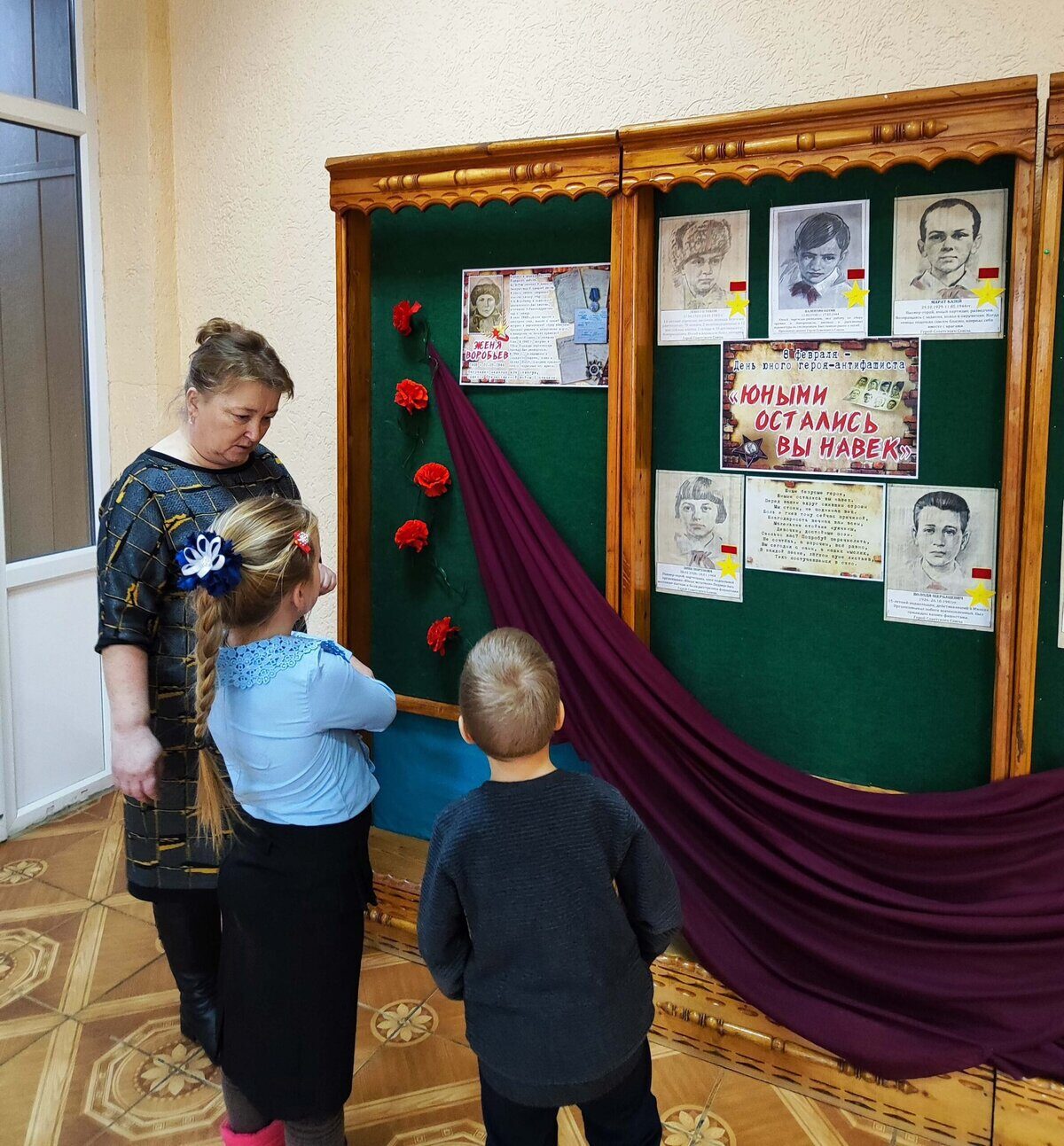 В агрогородке Добрая проходит неделя, посвященная Дню памяти юного героя-антифашиста