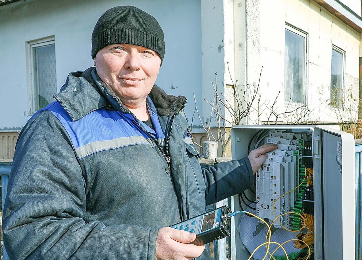 «Белтелеком» модернизирует инфраструктуру и улучшает качество связи: жители Горецкого района получат высокоскоростной интернет