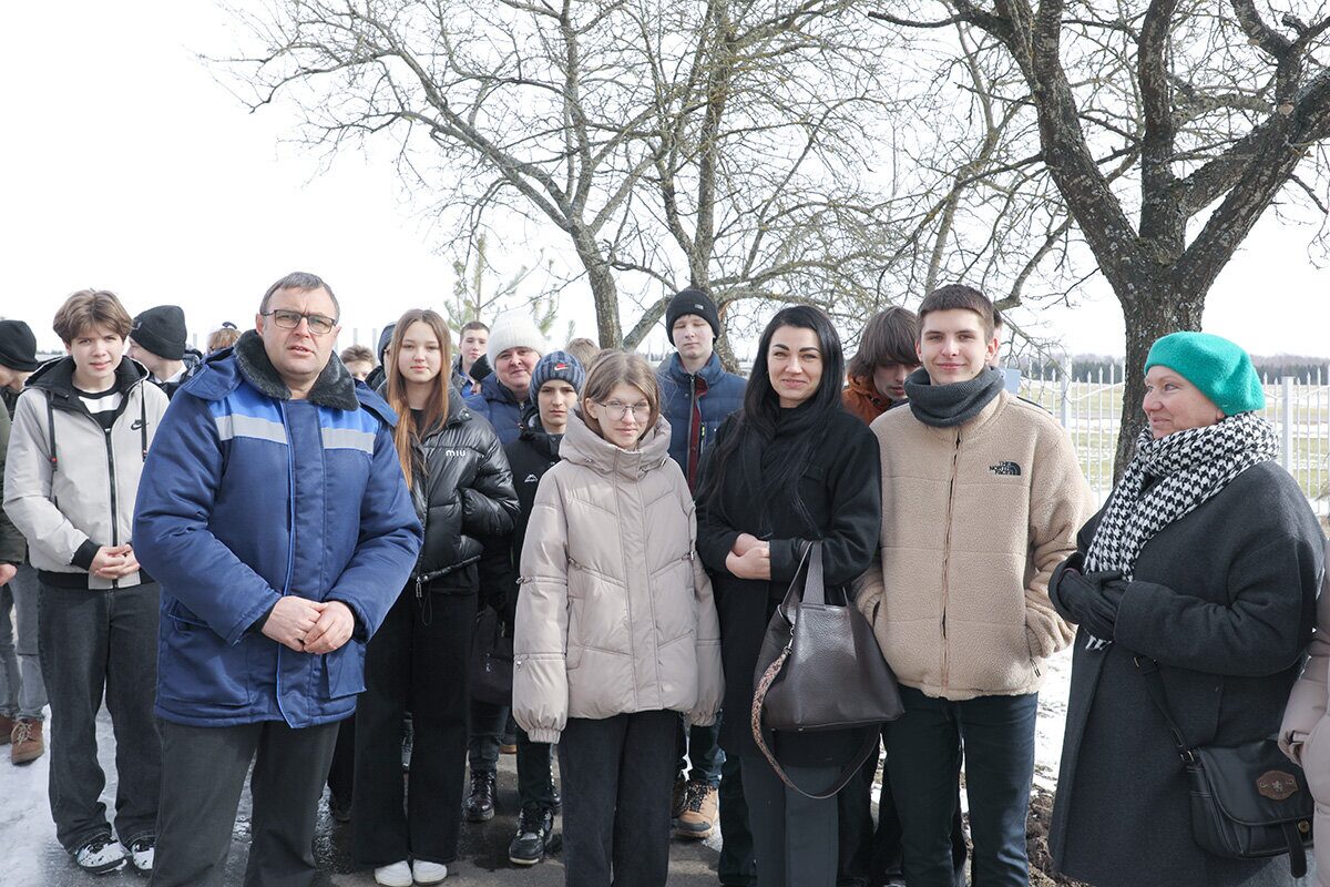 Горецкие школьники посетили агрометеорологическую станцию