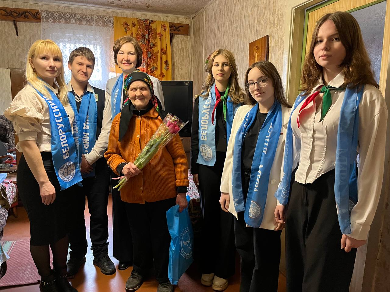 Узница концлагеря Евгения Доскоч поделилась своей историей с подрастающим поколением