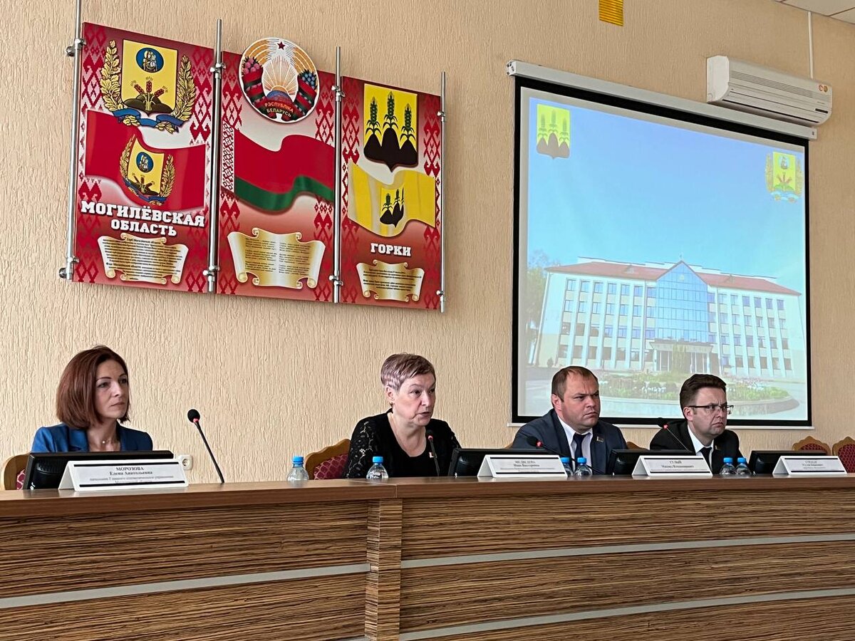 Председатель Белстата Инна Медведева встретилась с представителями сельхозорганизаций Горецкого района