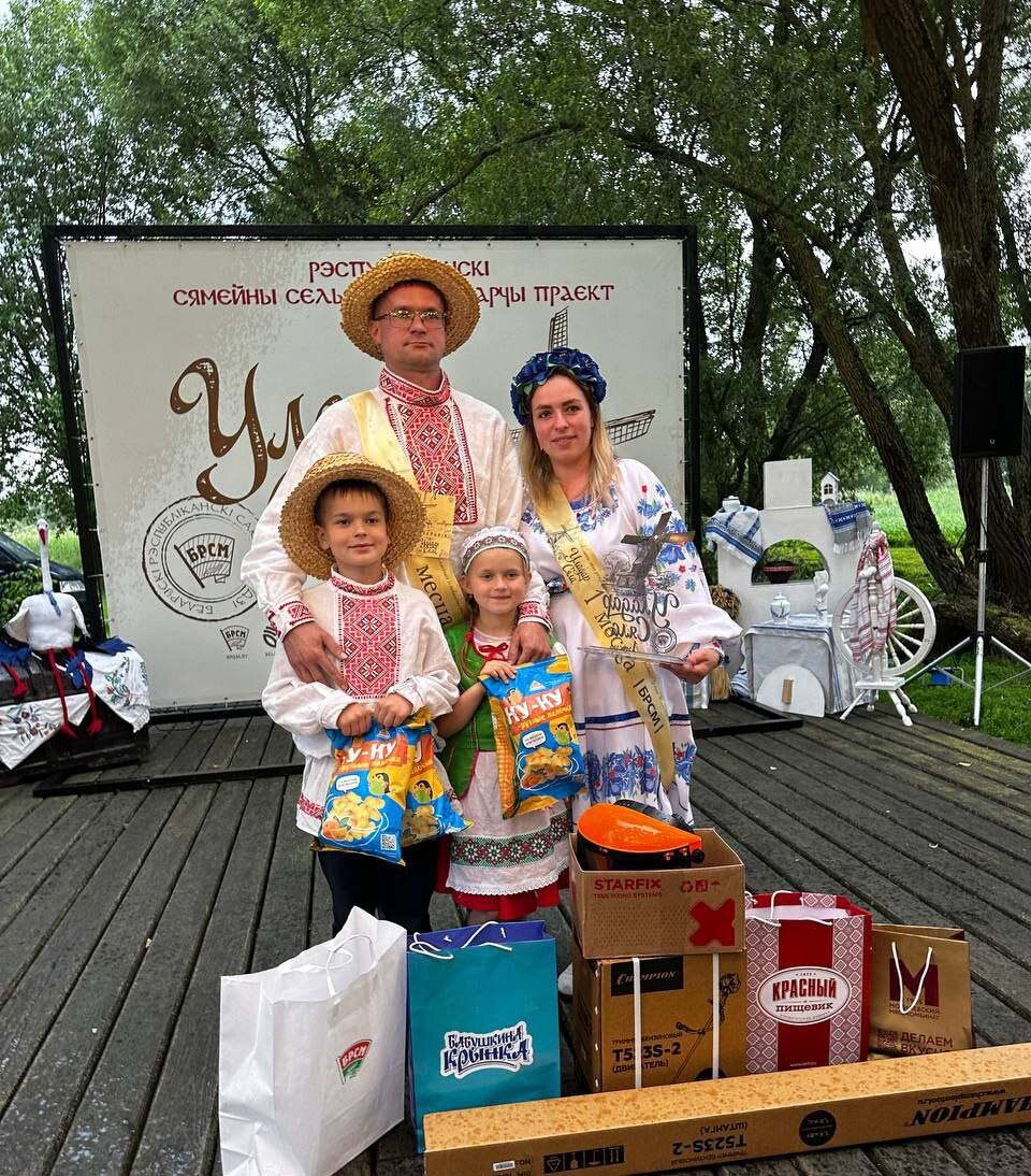 Семья Сухубаевских из Горецкого района представит Могилевщину в финале проекта «Властелин села»!