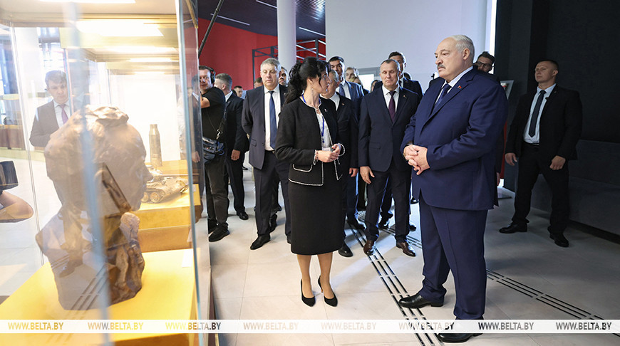 Лукашенко принимает участие в открытии музея Славы Могилевщины