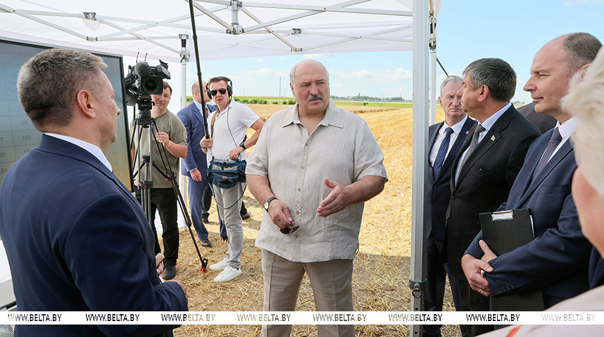 Александр Лукашенко об уборочной кампании: надо ускоряться, чего бы ни стоило