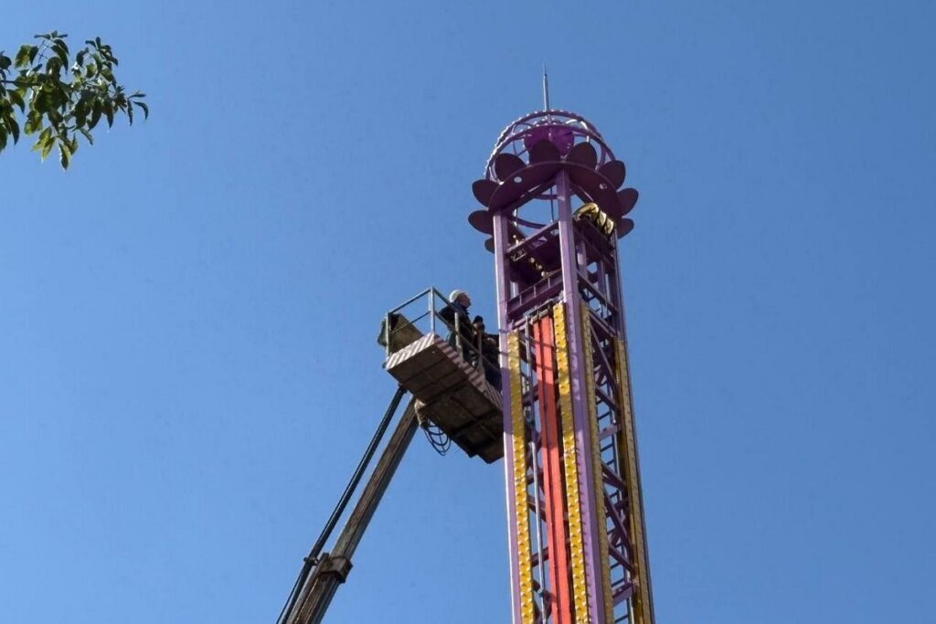 В Минске открылся единственный в стране экстремальный аттракцион