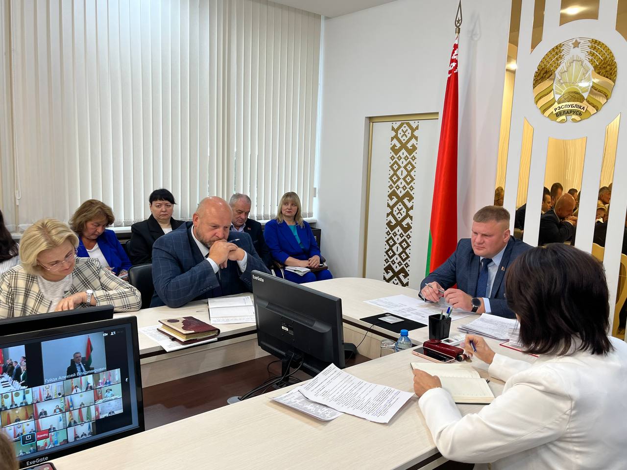 В районном исполнительном комитете состоялась планерка у главы района Николая Орлёнка