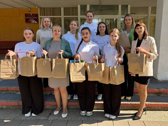 Педагоги Горецкого педагогического колледжа приняли участие в ежегодной республиканской благотворительной акции «Соберем детей в школу»