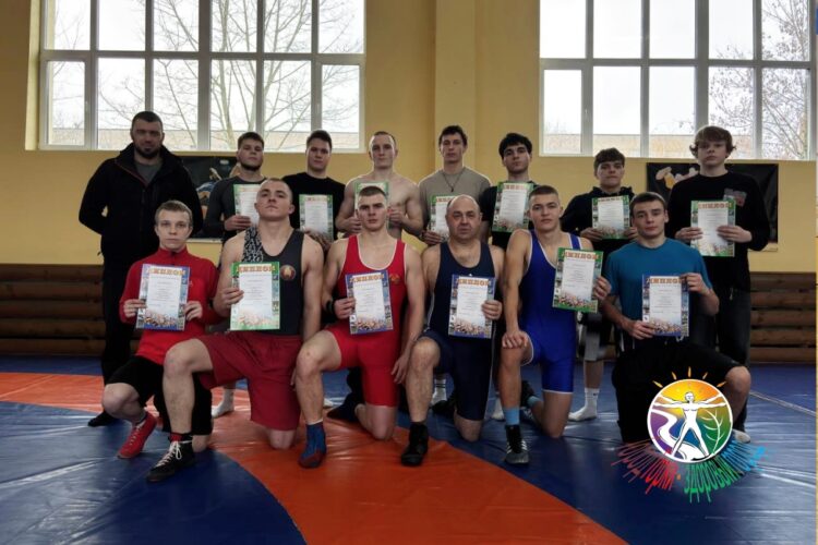 Команда Горецкого района заняла второе место в чемпионате Могилевской области среди мужчин по борьбе вольной