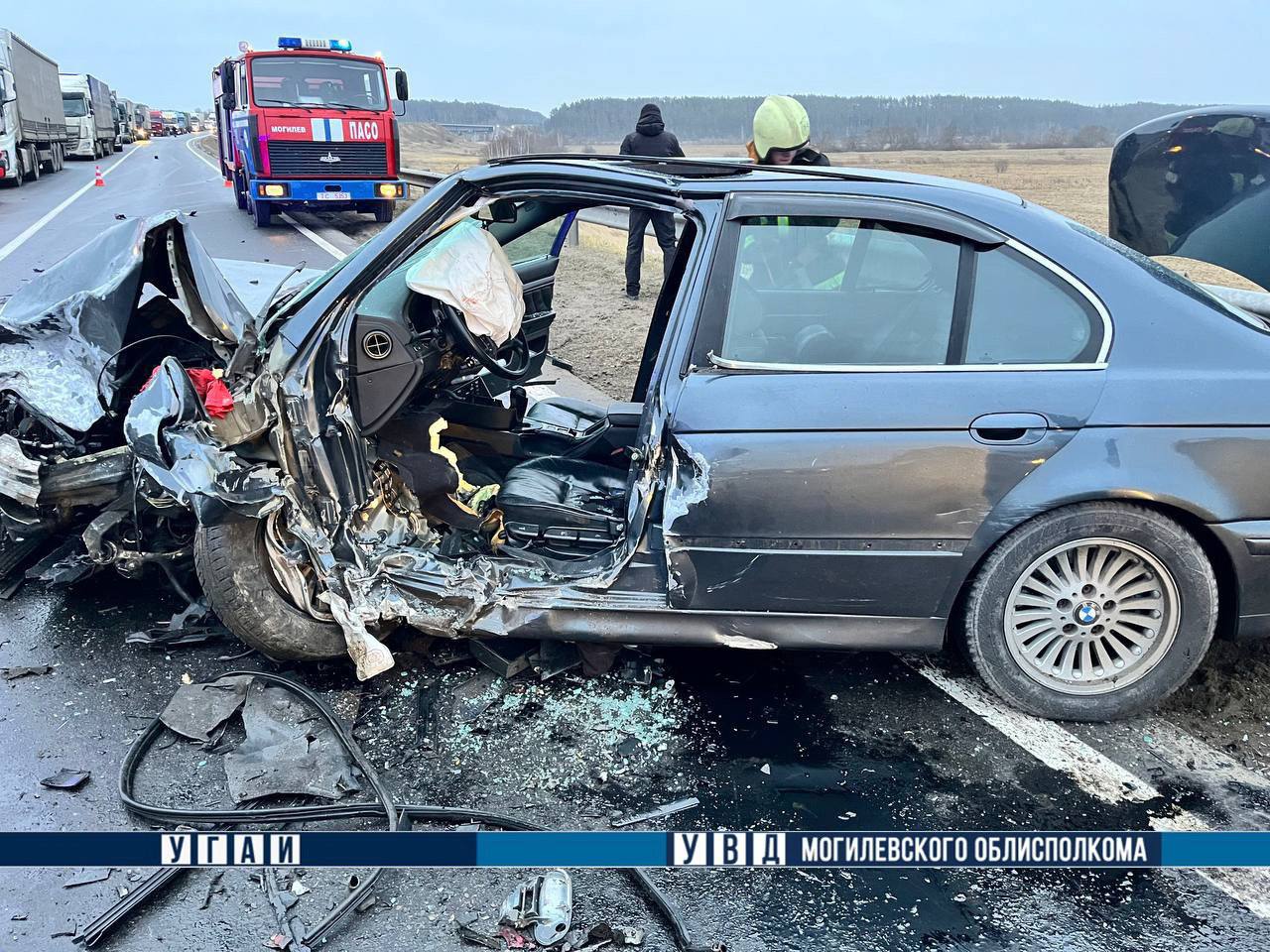 ДТП в Могилевском районе: один человек погиб, второй – травмирован