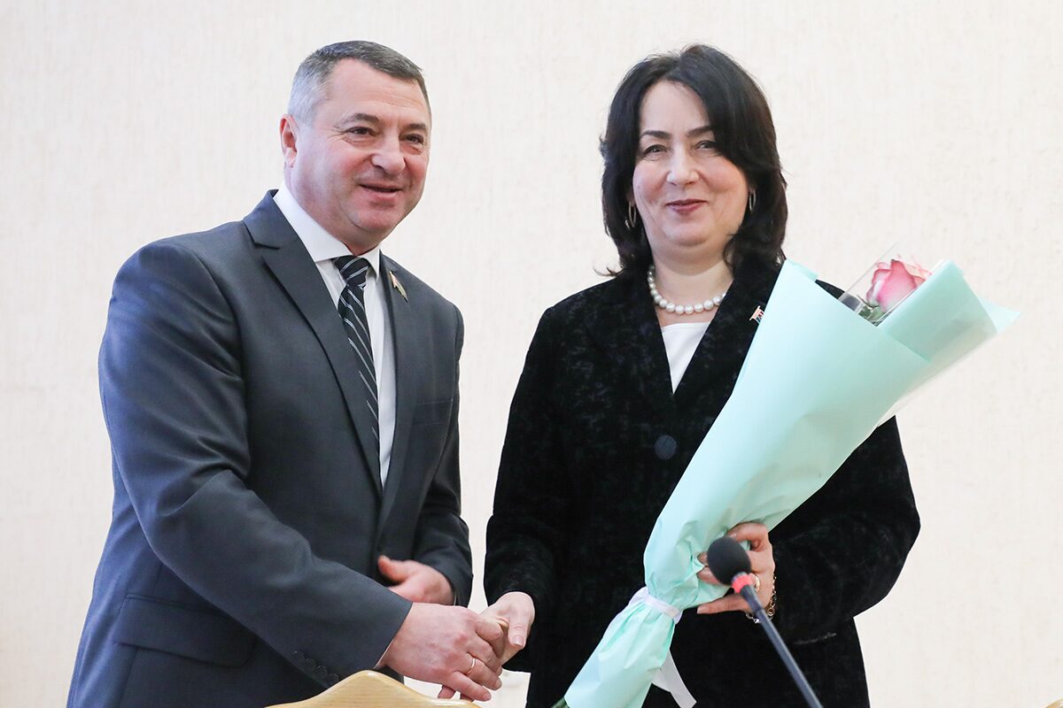 Председателем Горецкого районного Совета депутатов единогласно избрана Наталья Ковалева