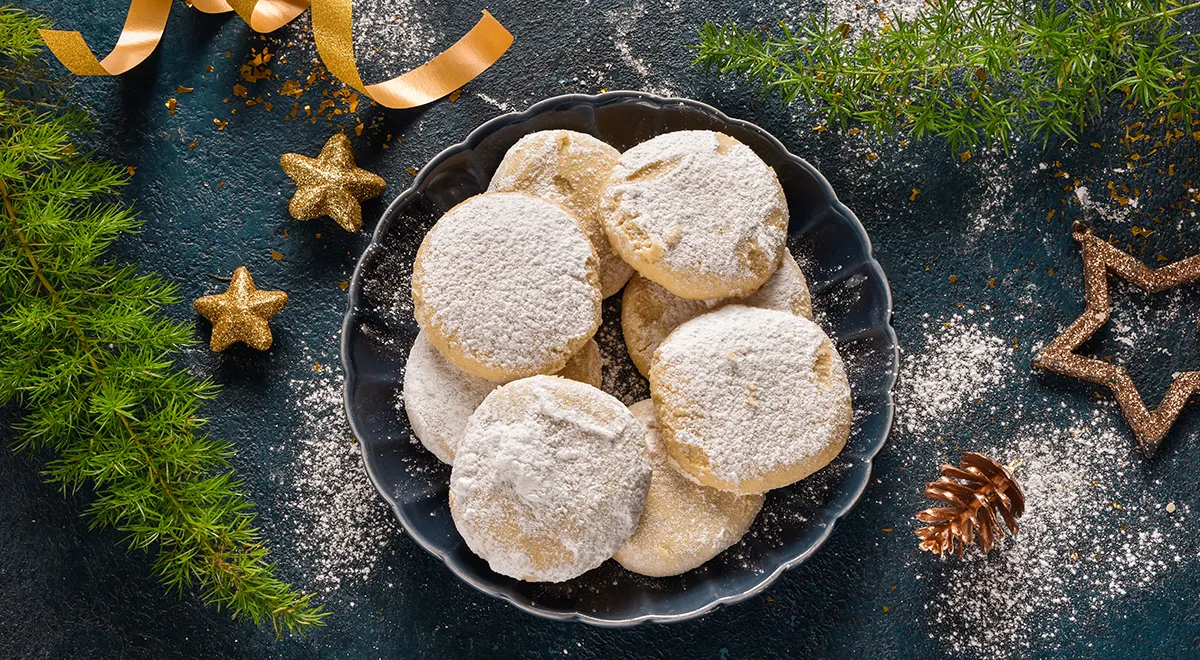 Готовим дома: печенье «Тающий снег»