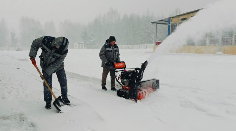 ПУ «Горкигаз» присоединилось к уборке снега