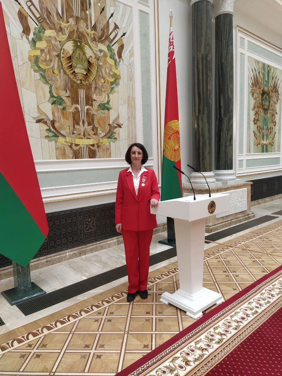 Марина Блахина о республиканском форуме «Женщина и будущее деревни» в Минске