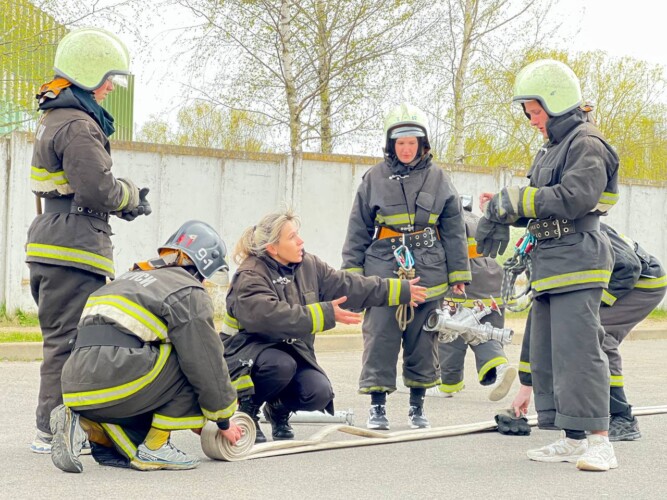 В отличной форме: команда БГСХА готовится к республиканскому этапу конкурса «Студенты. Безопасность. Будущее»