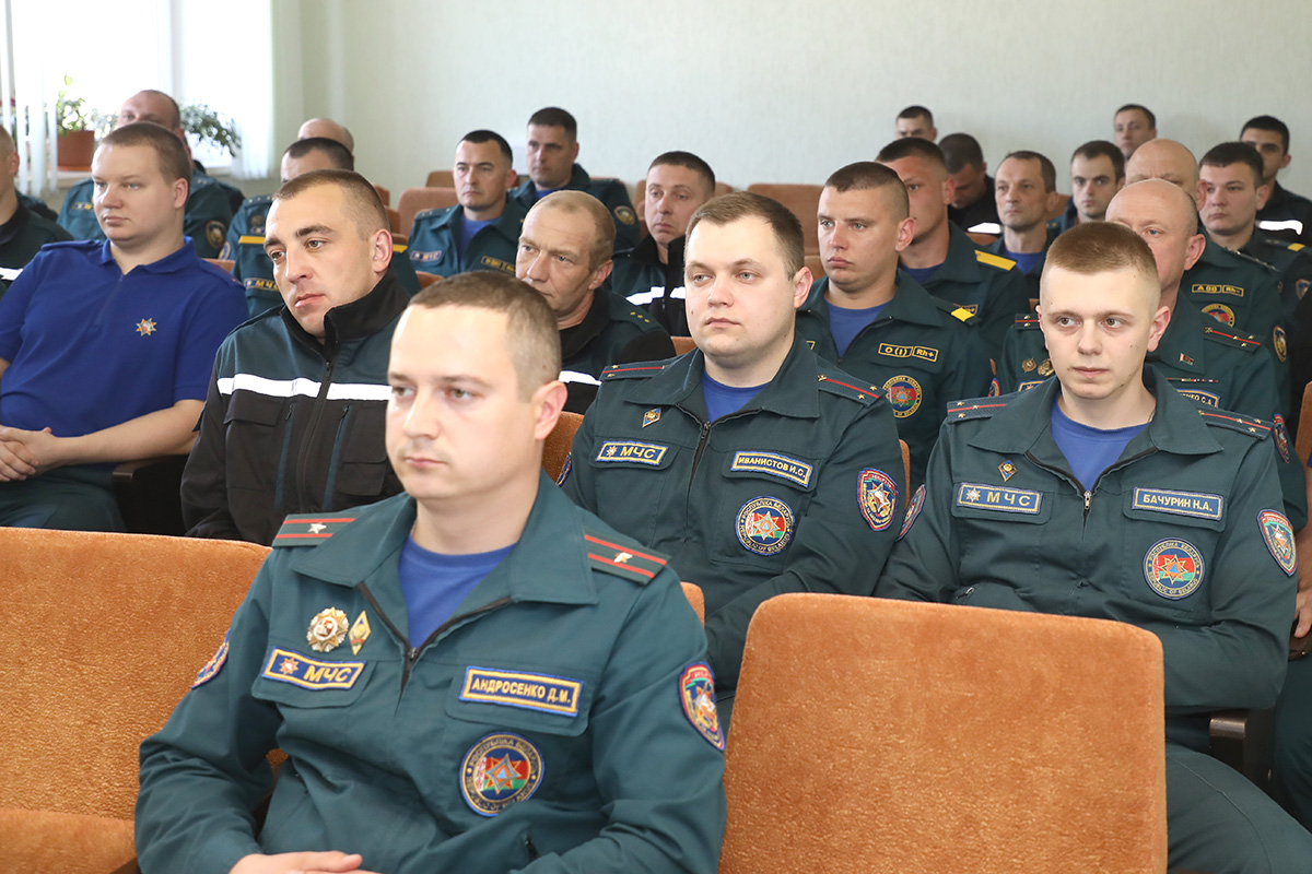 О чем шла речь на Едином дне информирования  в Горецком районном отделе по чрезвычайным ситуациям