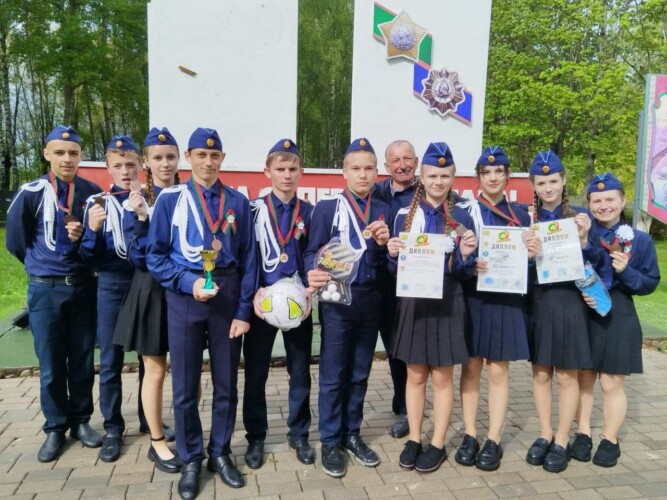 Бронза с характером: «Патриот» из Савской школы привез в Горецкий район медаль областного «Орлёнка»