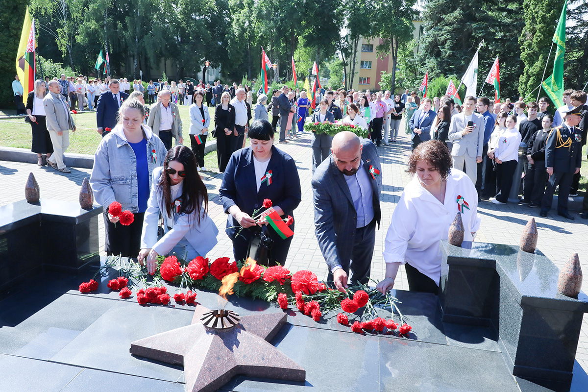 Горецкий район отмечает День освобождения от немецко-фашистских захватчиков