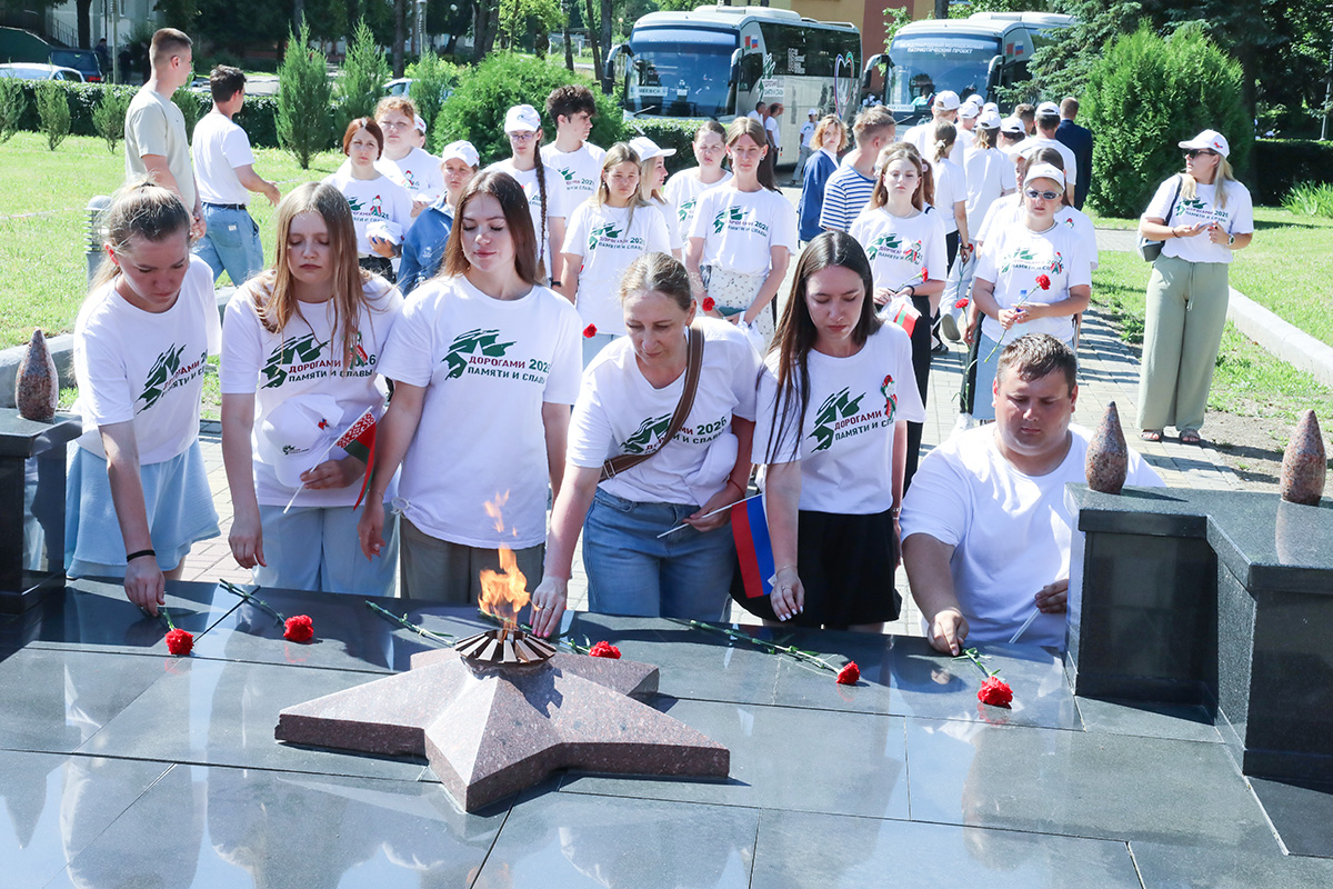 «Дорогами Памяти и Славы»: мирная Беларусь –  лучший памятник всем погибшим за ее независимость