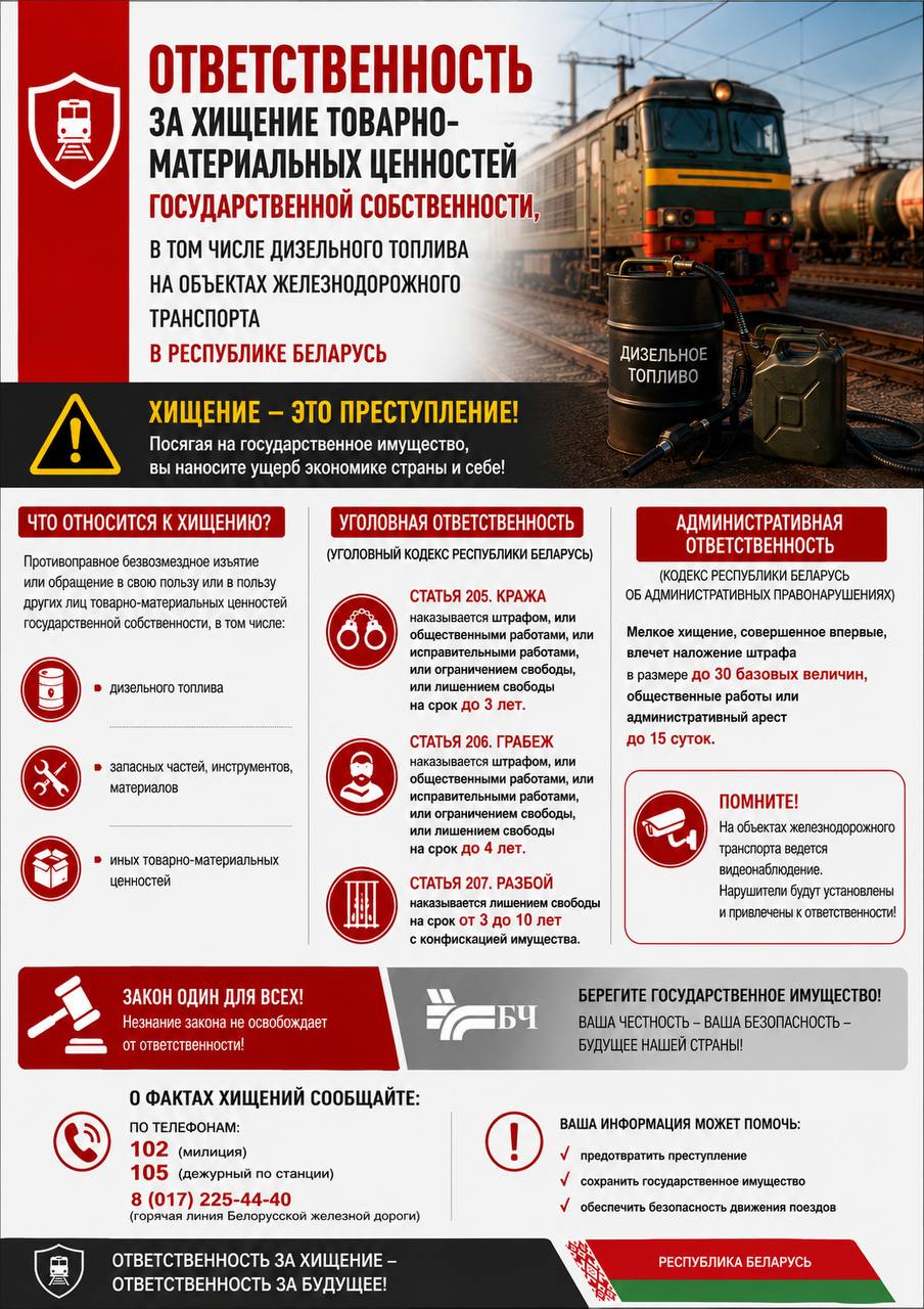 Хищение — это преступление!