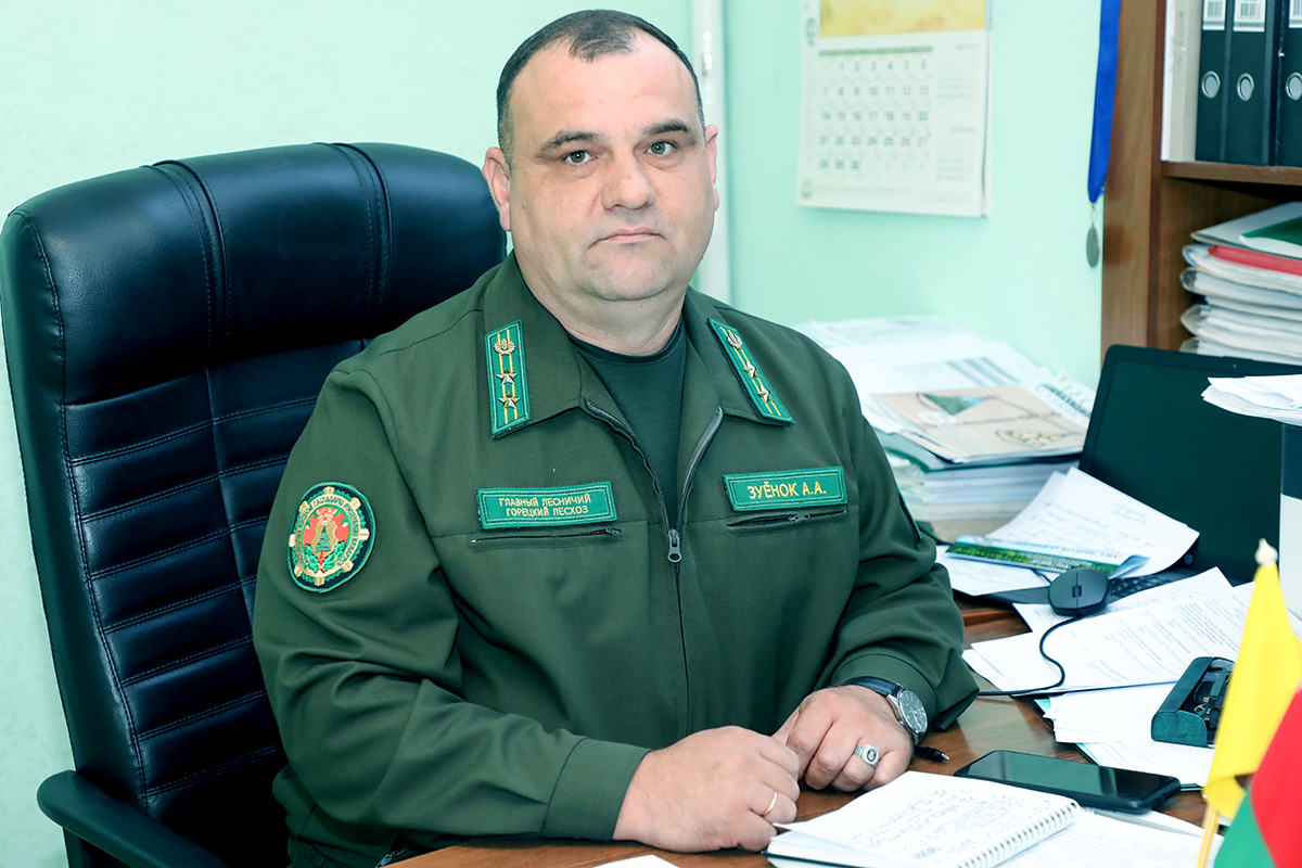 Высокая награда за преданность делу: главный лесничий Горецкого лесхоза удостоен знака «Почетный лесовод»